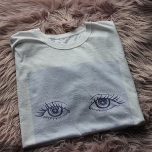 Empowerment Eye Graphic Tee | Size 2XL | Streetwear Indie Art Shirt